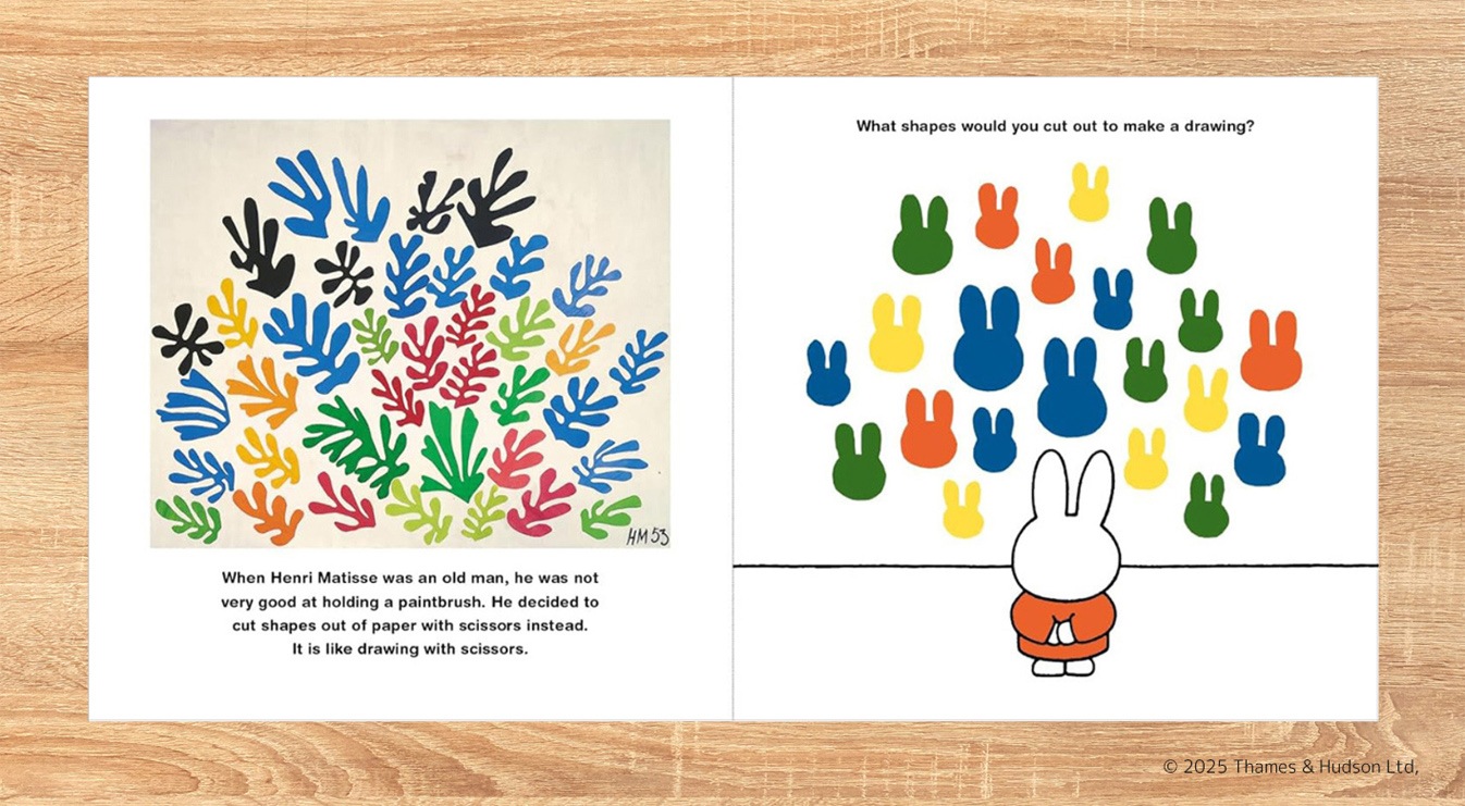 ミッフィー英語絵本　Miffy and the Artist