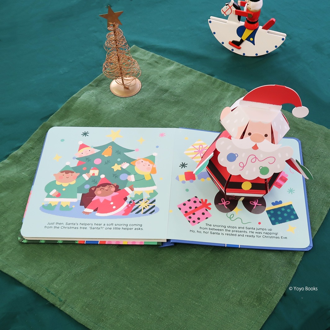 ポップアップしかけ絵本　Where's Santa