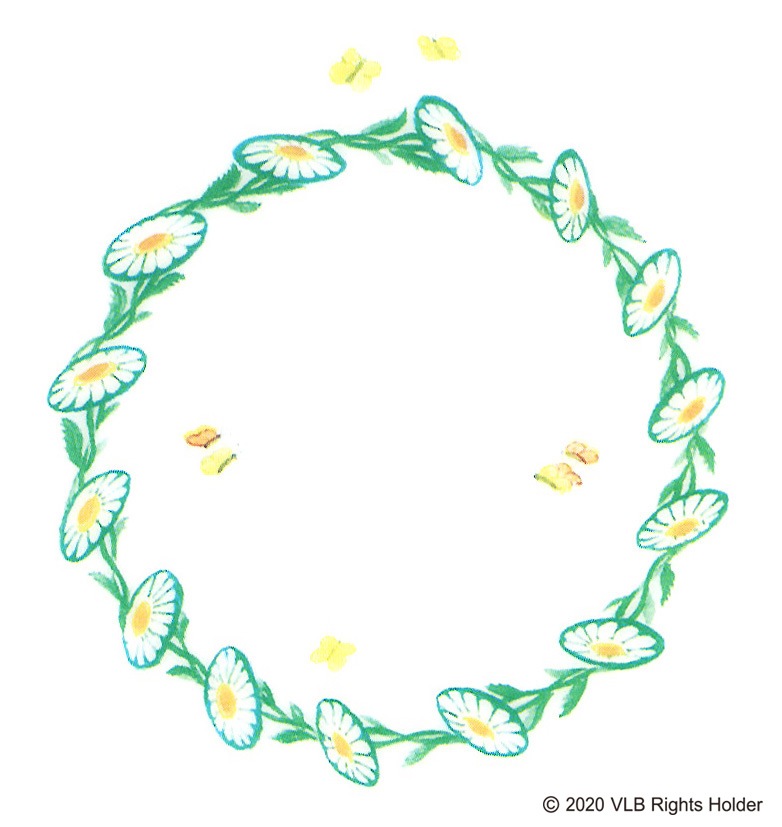 ちいさいおうち　～The Little House～　A4クリアファイル　表紙 青