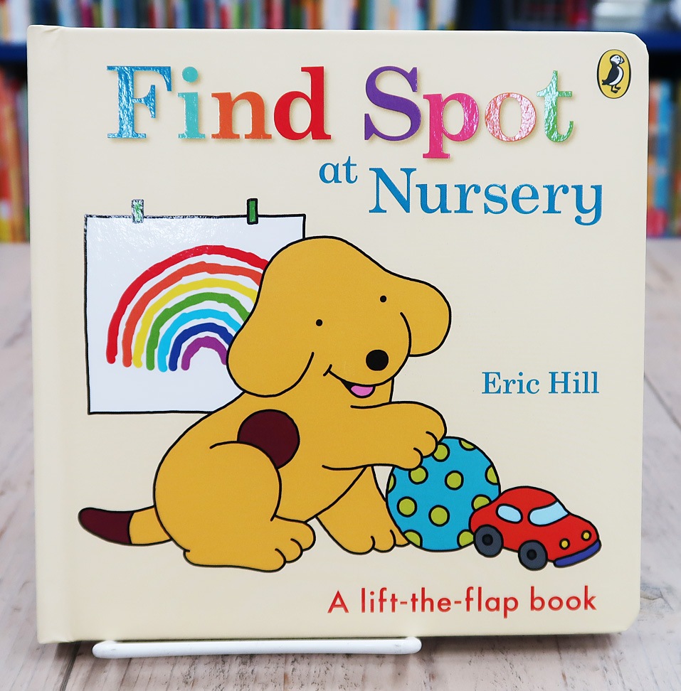 めくりしかけ絵本 Find Spot at the Nursery ボードブック