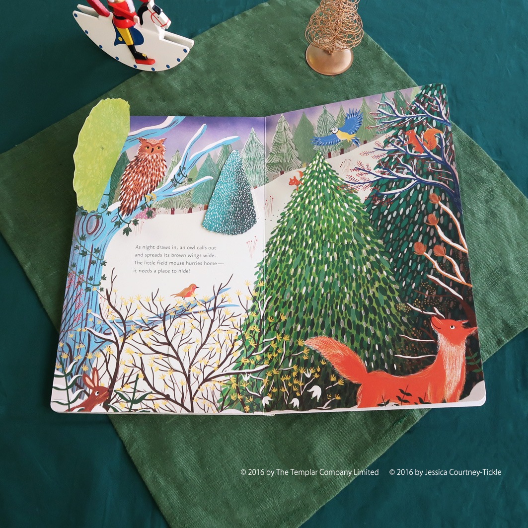 めくりしかけ絵本　Little Christmas Tree