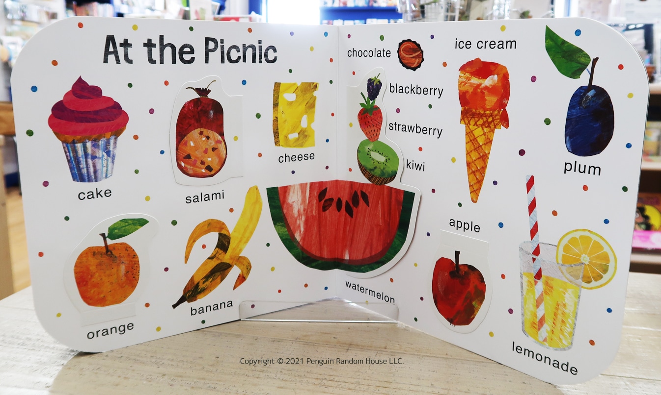 めくりしかけ絵本　はらぺこあおむし　First 100 Words