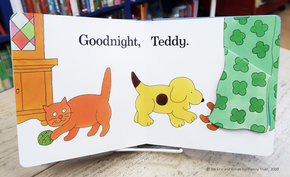 めくりしかけ絵本 Spot Says Goodnight ボードブック | カテゴリーで