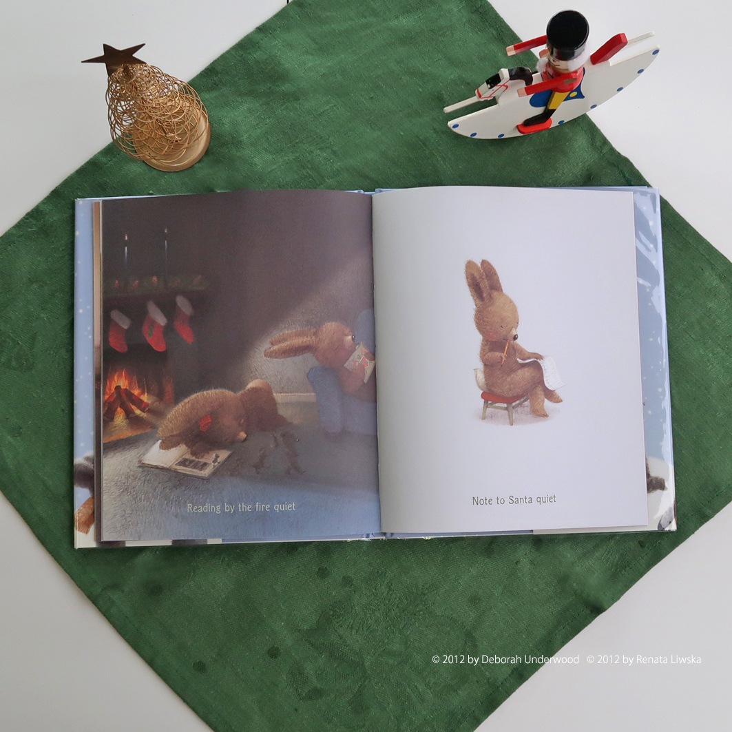 クリスマス絵本　The Christmas Quiet Book