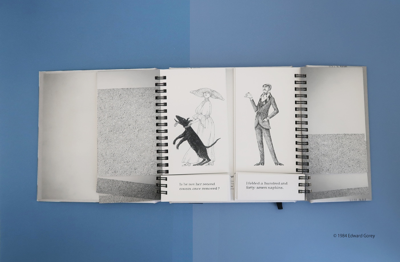 ゴーリー　Les Echanges Malandreux　めくりしかけ絵本