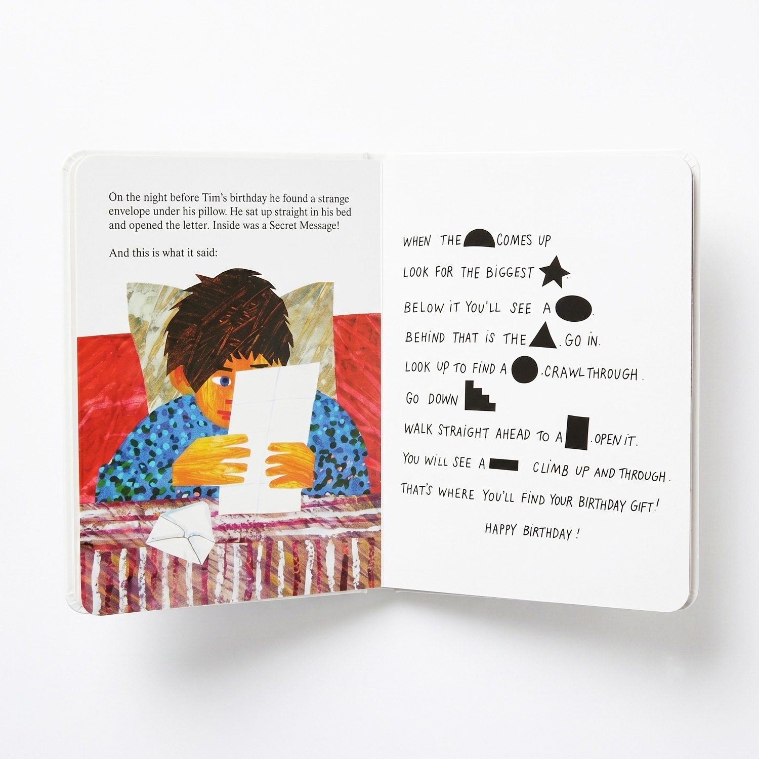 SING&SAY The Secret Birthday Message　ボードブック＆ＣＤセット ＜NoBuYoung＞　【レベル5】