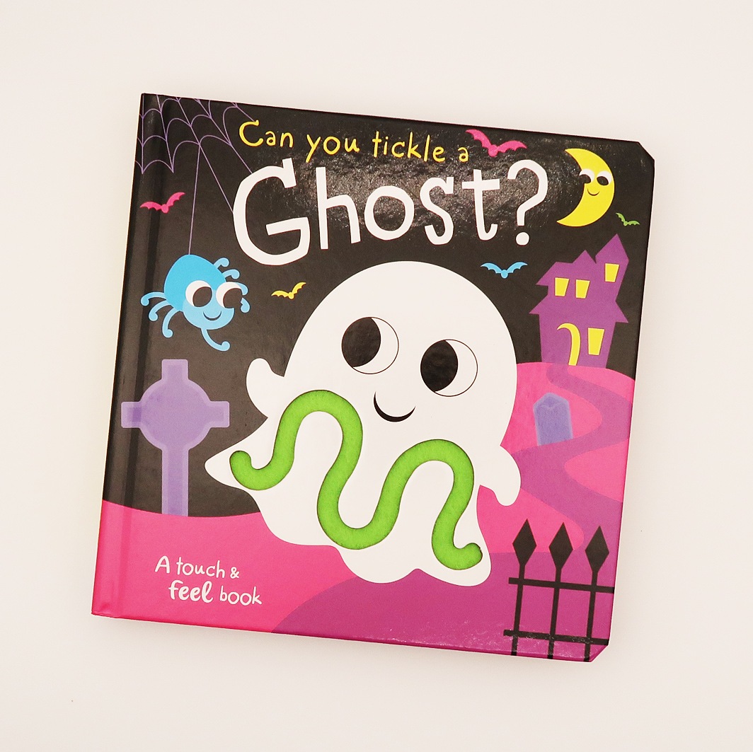 なぞって、さわって楽しむ！　ハロウィンしかけ絵本　Can You Tickle a Ghost?