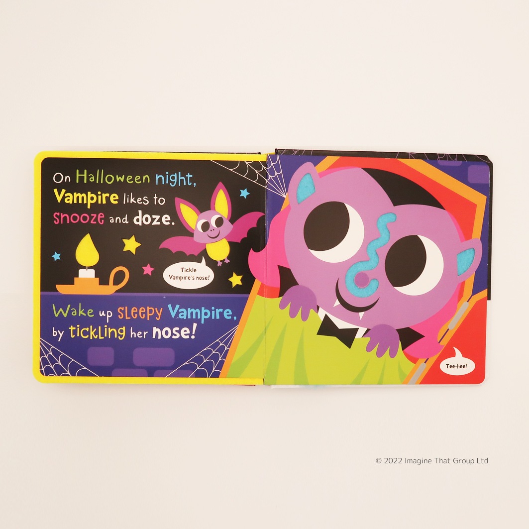 なぞって、さわって楽しむ！ ハロウィンしかけ絵本 Can You Tickle a