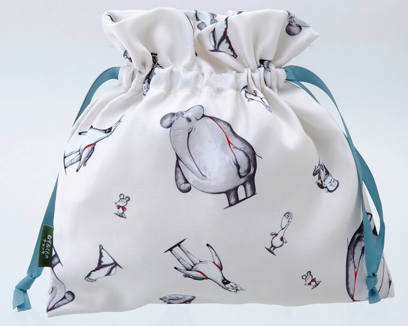 ねずみくんのチョッキ　巾着　チョッキ