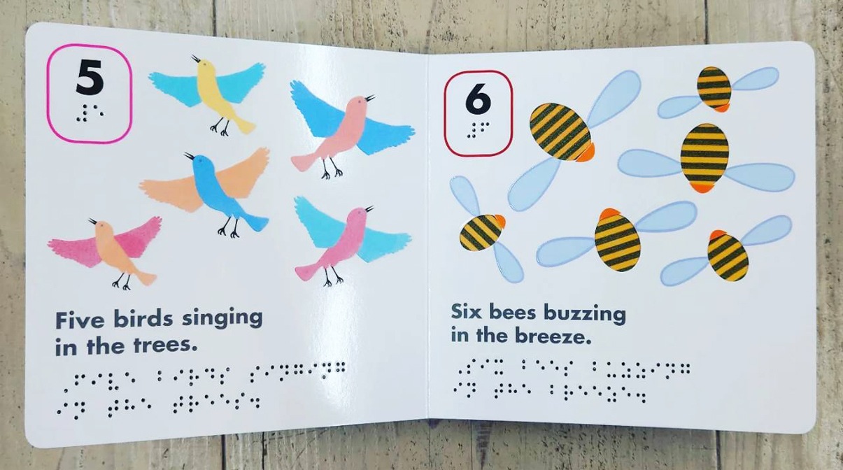 五感で楽しむ　点字絵本　Counting