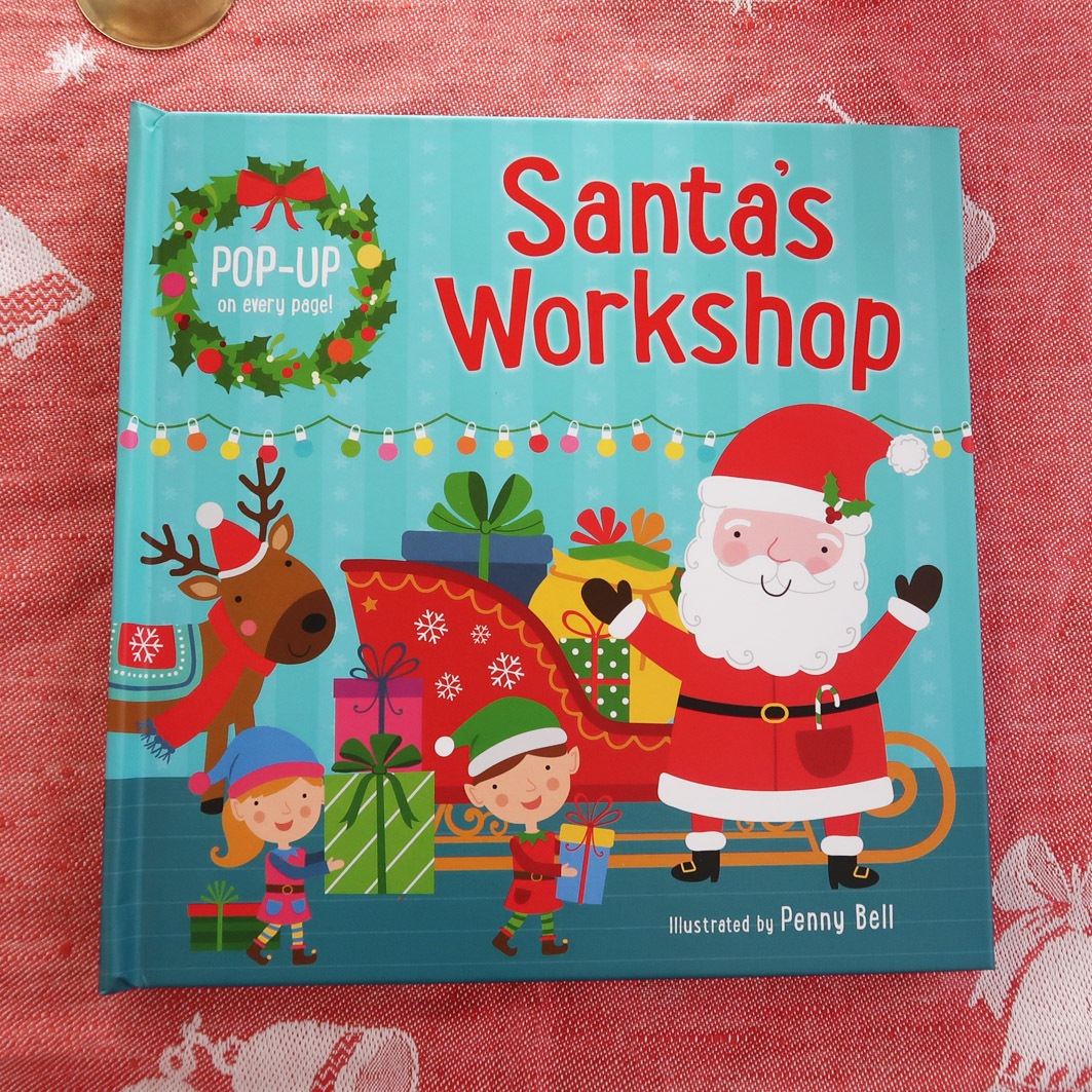 ポップアップしかけ絵本　Santa's Workshop