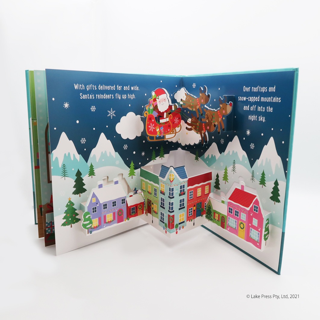 ポップアップしかけ絵本　Santa's Workshop