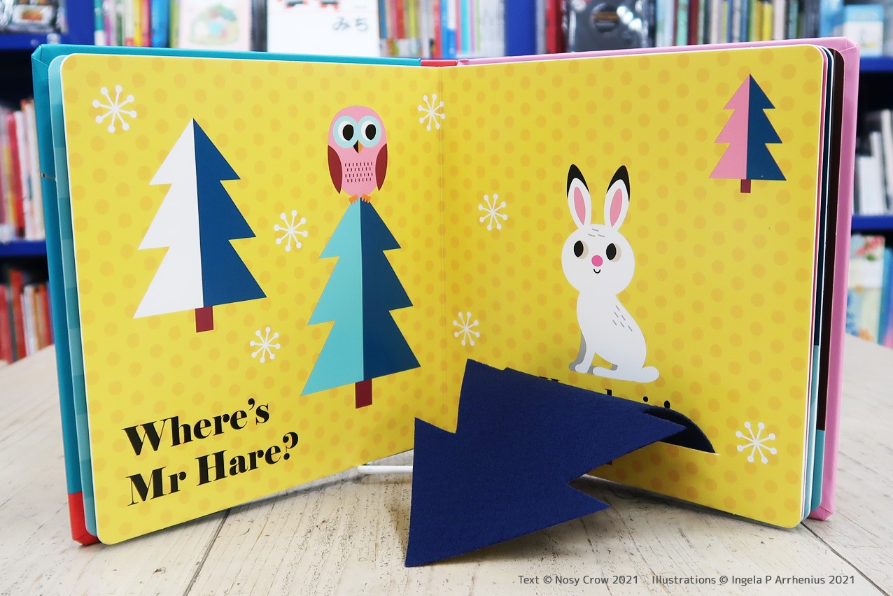 めくりしかけ絵本　Where's Mr. Polar Bear?