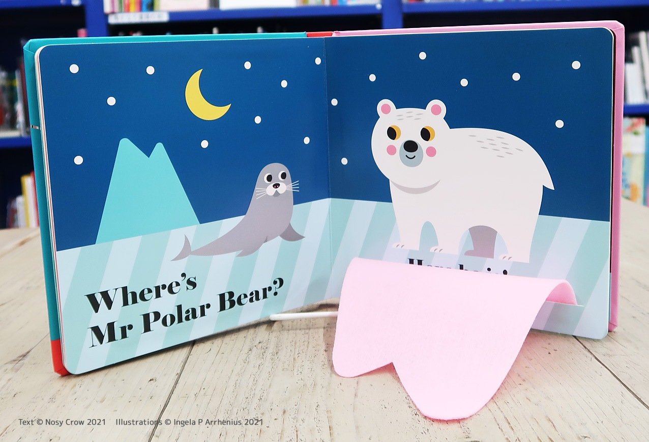 めくりしかけ絵本　Where's Mr. Polar Bear?