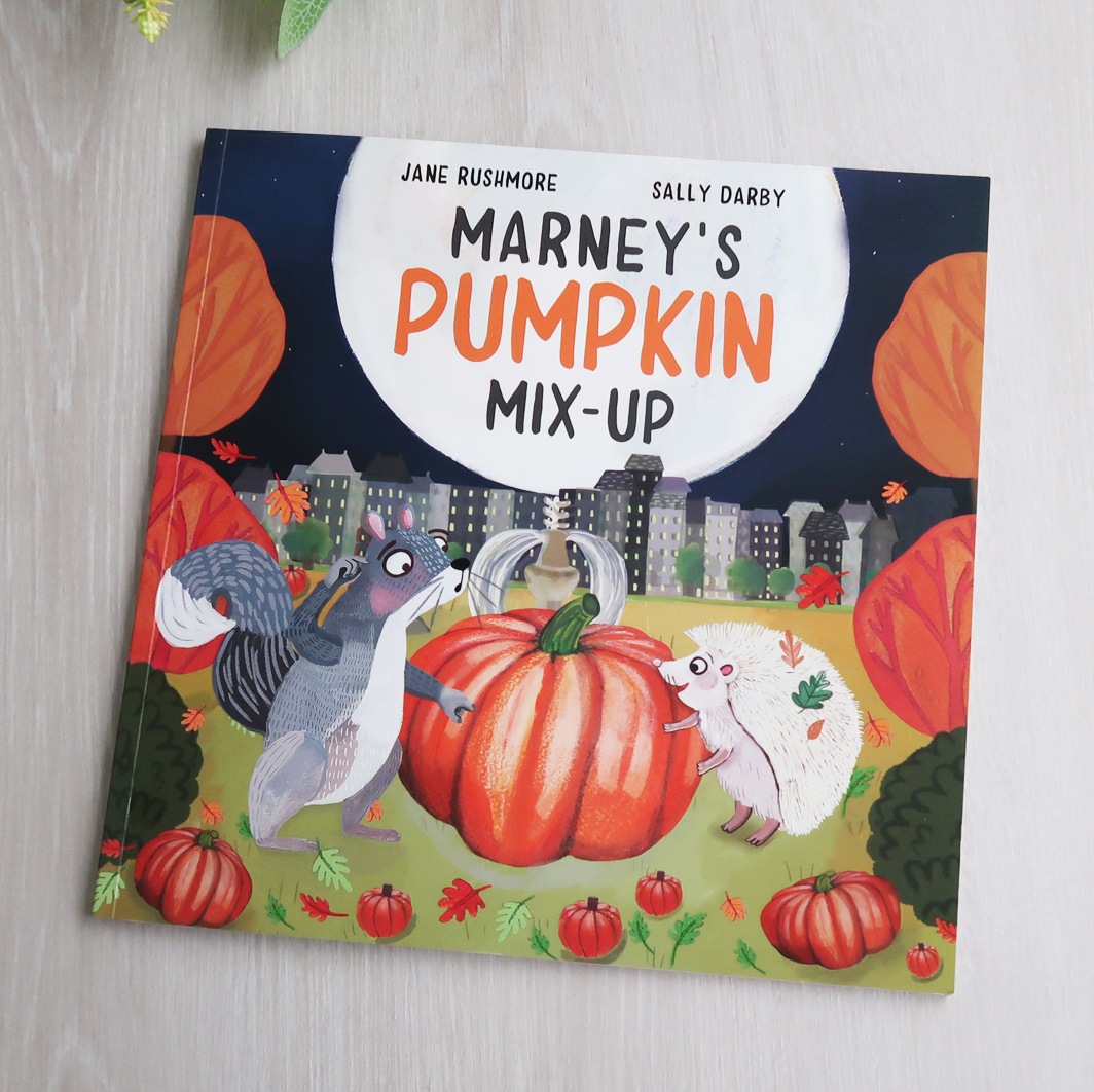 ハロウィン絵本　Marney's Pumpkin Mix-Up　ペーパーバック版