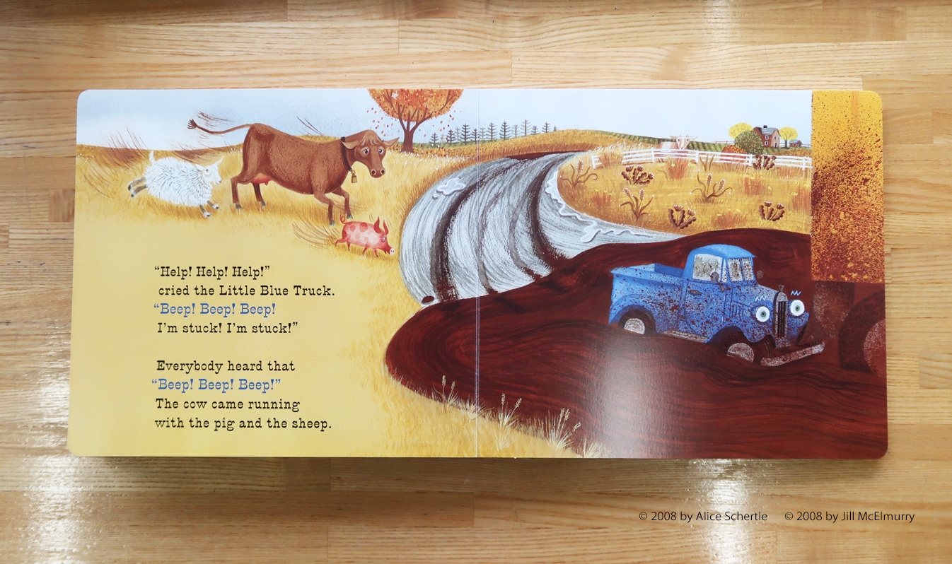 Little Blue Truck　～ リトルブルー ちいさなあおいトラック～　ボードブック