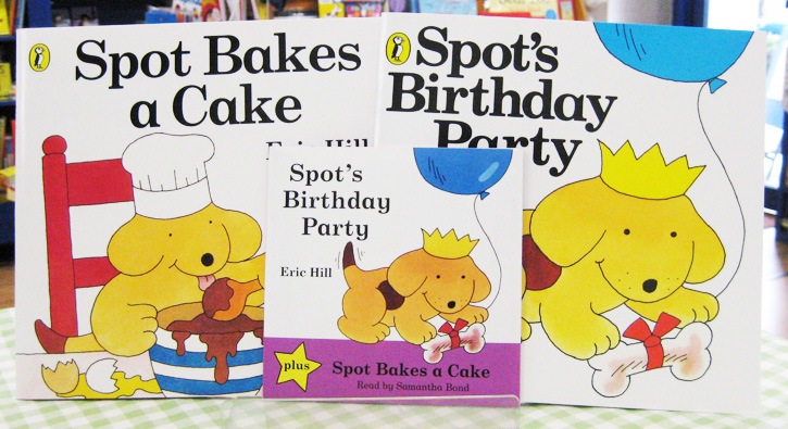 朗読CDつき名作絵本　Spot's Birthday Party／Spot Bakes a Cake 2冊セット