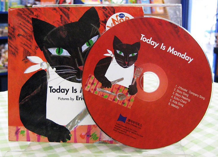 SING&SAY  Today is Monday  CDつき絵本セット  ＜NoBuYoung＞　【レベル３】