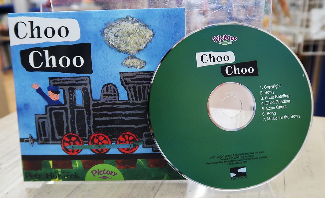 SING&SAY Choo Choo ボードブック＆CDセット ＜Two Ponds＞ 【レベル