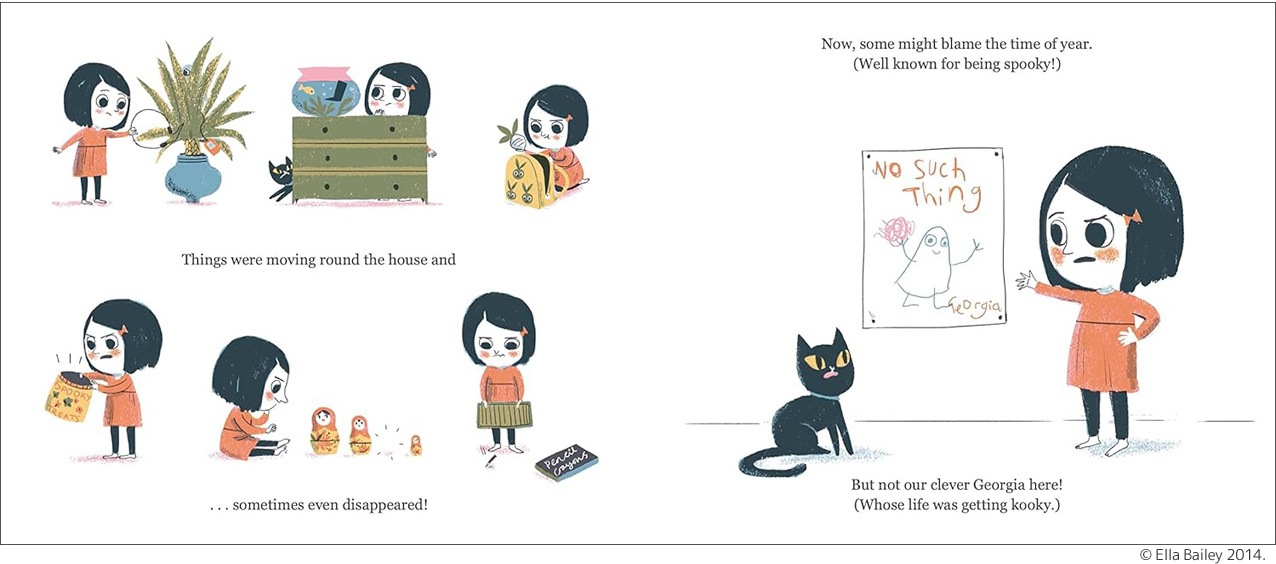 ハロウィン絵本　No Such Thing　ペーパーバック版