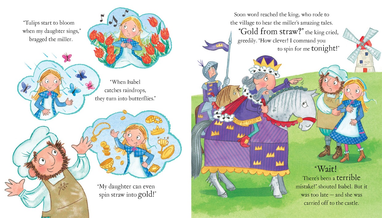 読み聞かせ・多読にぴったり！名作童話シリーズ　Rumpelstiltskin