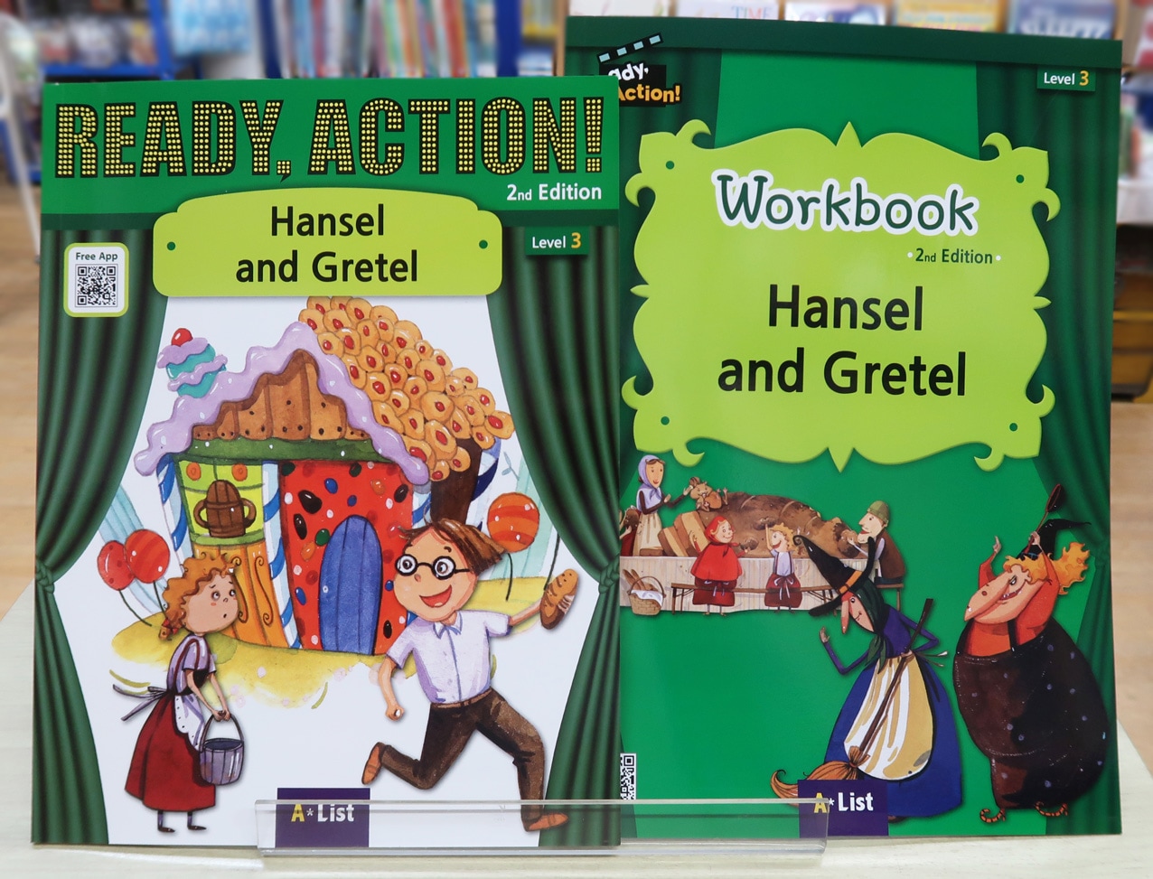 英語劇シリーズ　QRコード音声付き　おもしろ童話　Hansel and Gretel ～ヘンゼルとグレーテル～ 【中級： レベル３】