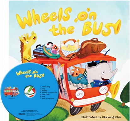 SING&SAY  Wheels on the Bus ＣＤつき絵本 ＜Two Ponds＞ 【レベル４】
