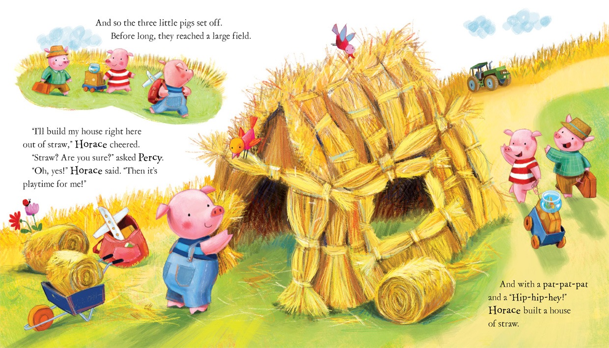 読み聞かせ・多読にぴったり！名作童話シリーズ　The Three Little Pigs