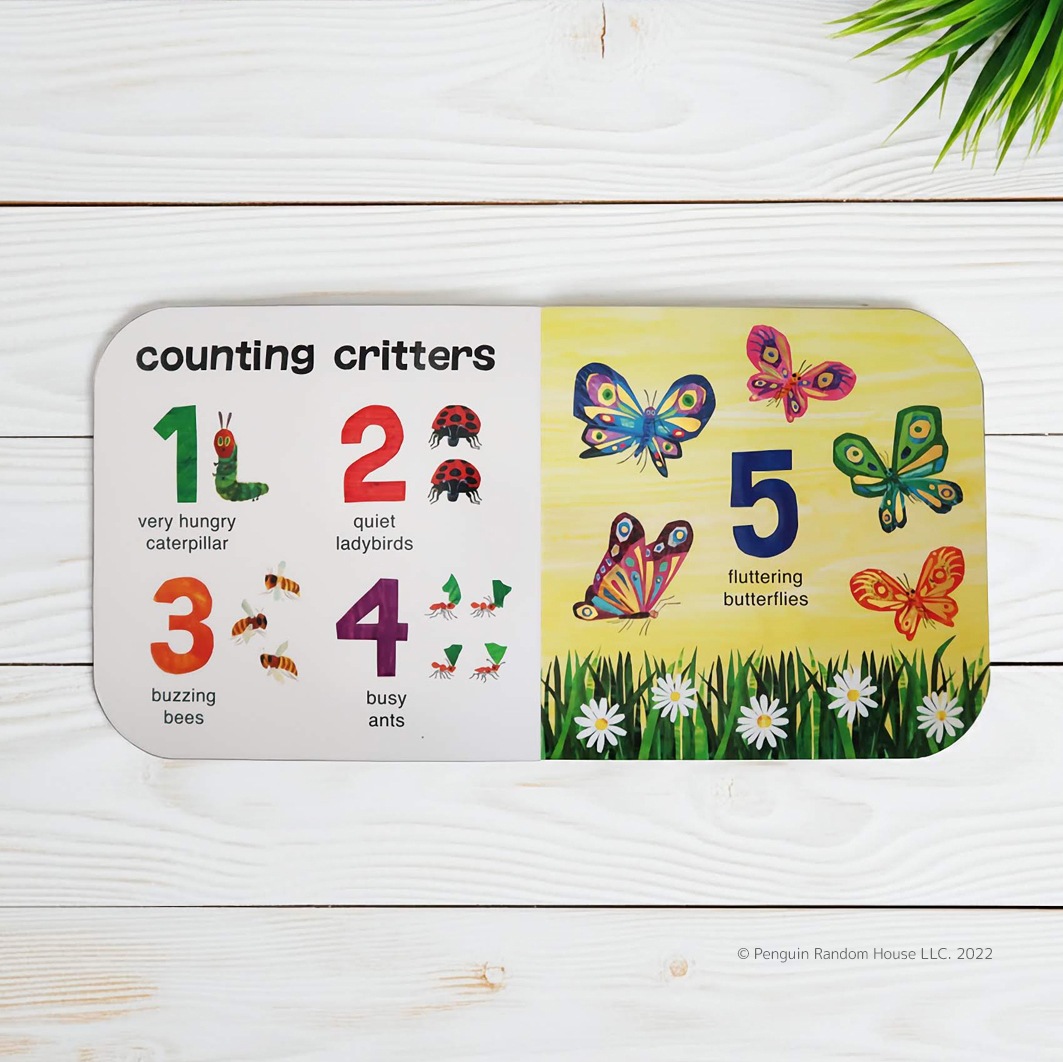 さわって楽しむ！しかけ絵本　はらぺこあおむし　Touch and Feel Animals