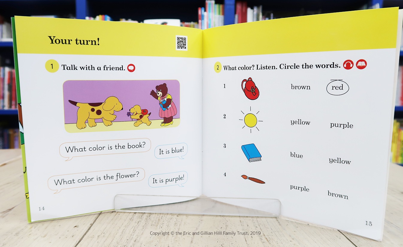 コロちゃん英語リーダーシリーズ　What Color, Spot?
