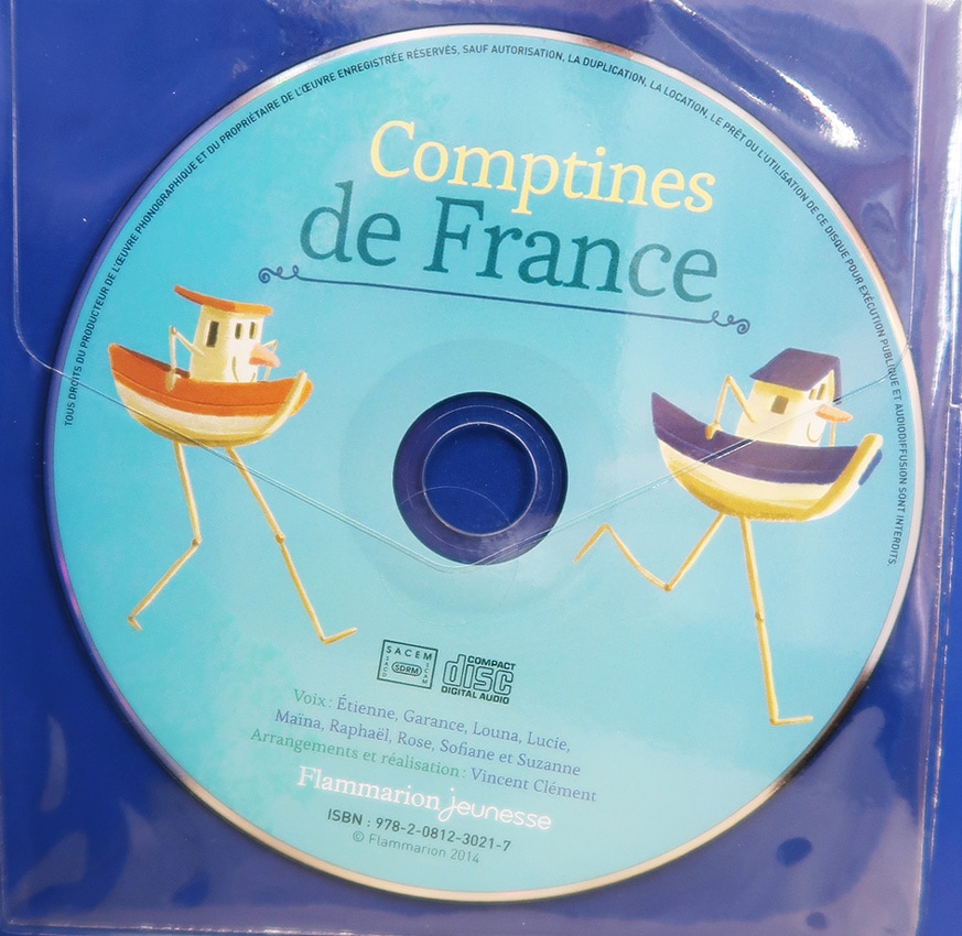 CDつき絵本 Comptines de France フランス語版 | カテゴリーでさがす