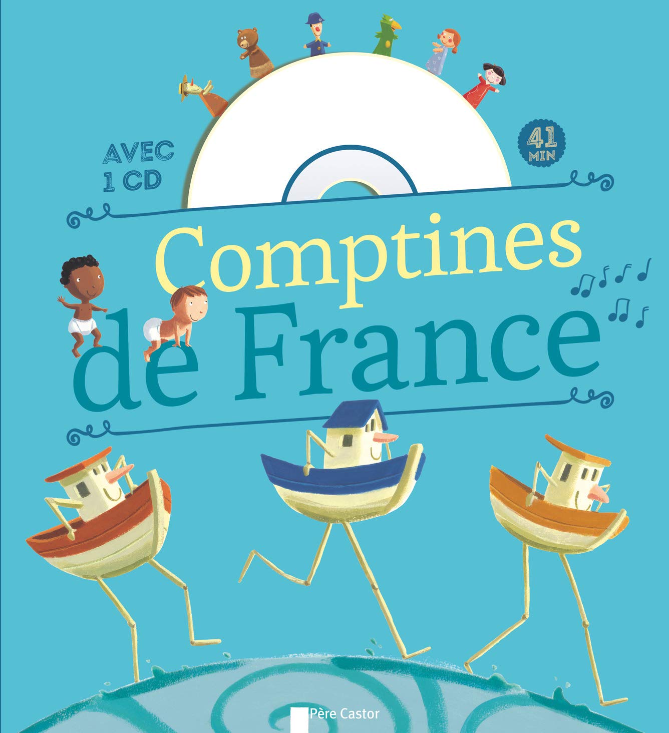 CDつき絵本 Comptines de France フランス語版 | カテゴリーでさがす