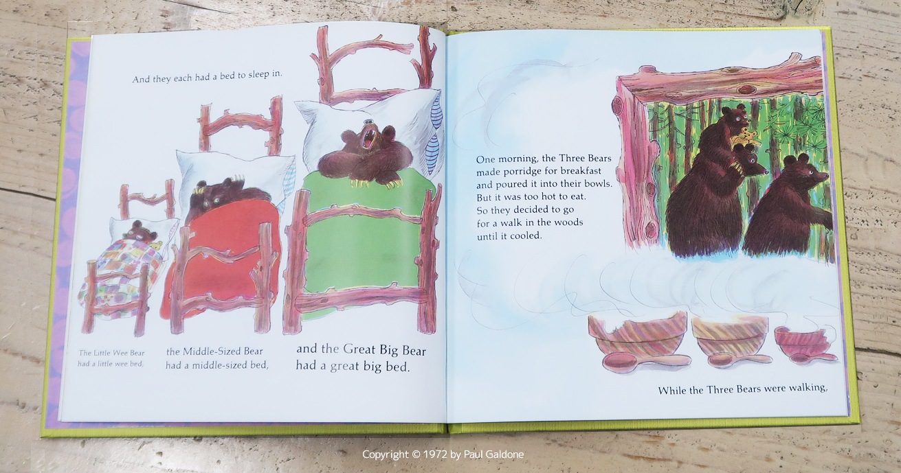 ガルドンの名作童話シリーズ　The Three Bears　～三びきのくま～