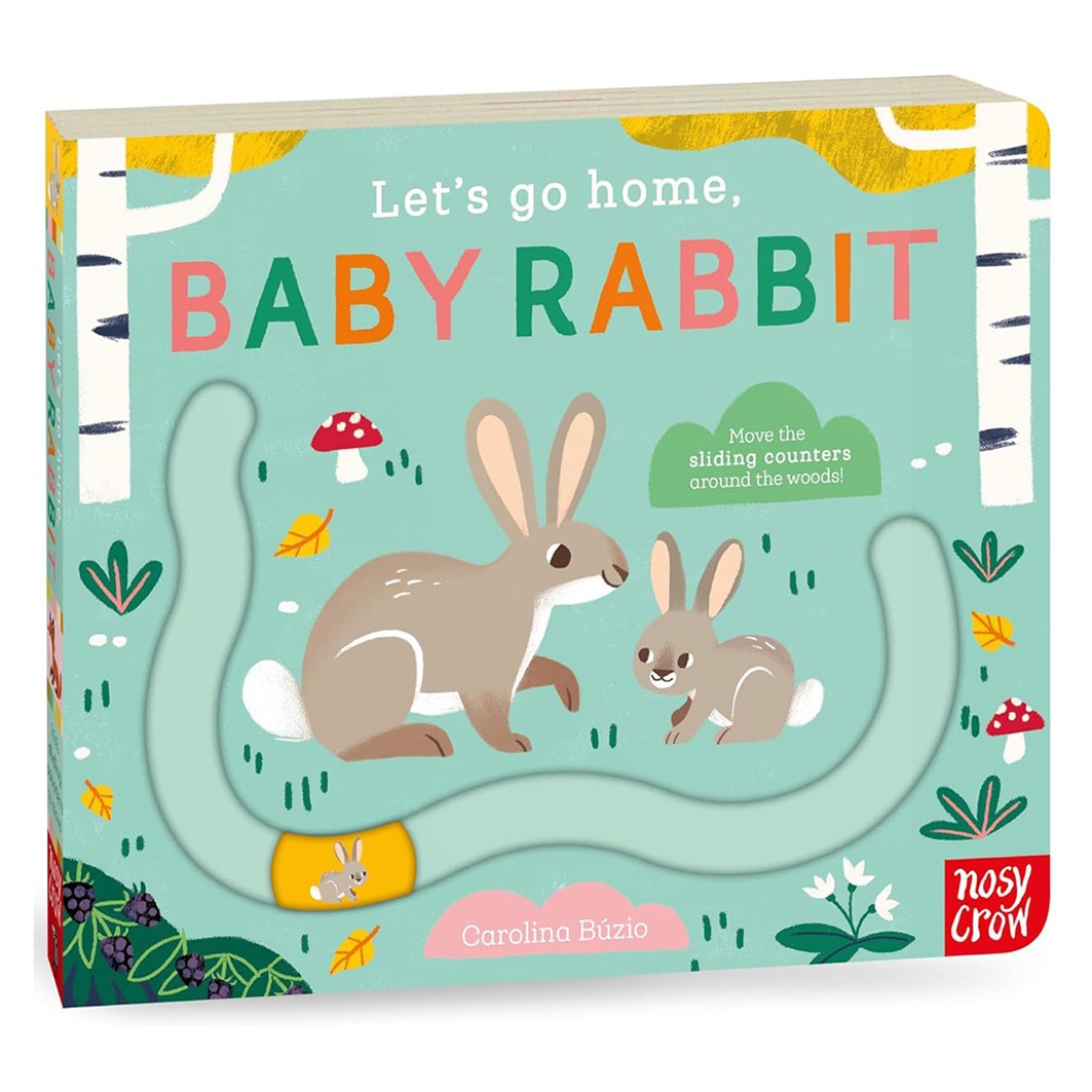 指でたどろう！しかけ絵本　Let’s Go Home, Baby Rabbit