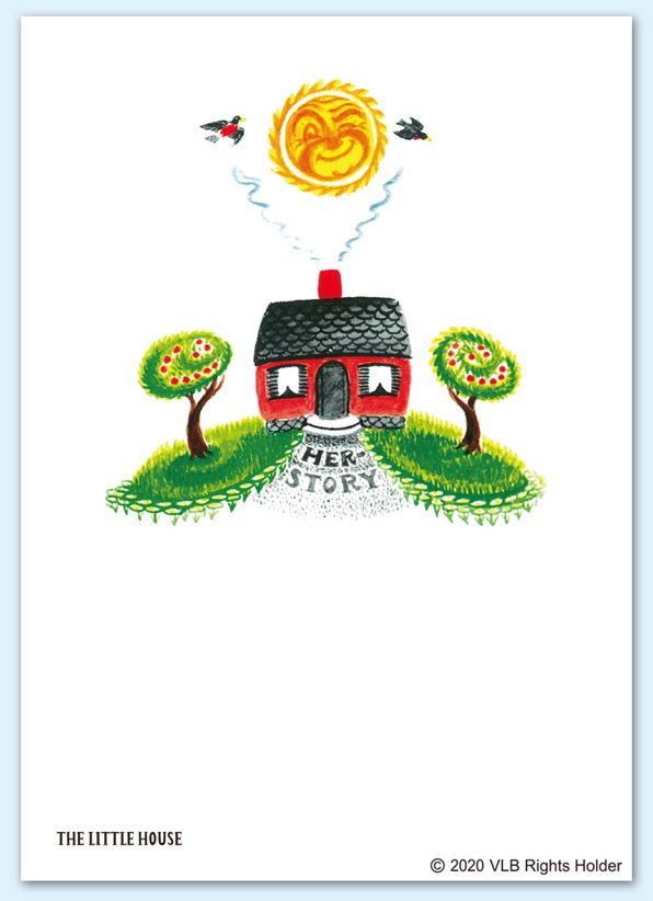 ちいさいおうち　～The Little House～　ポストカード　Her Story