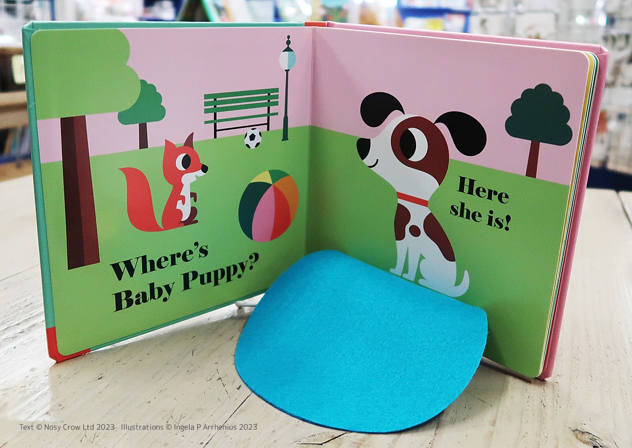 めくりしかけ絵本　Where's Baby Bunny?
