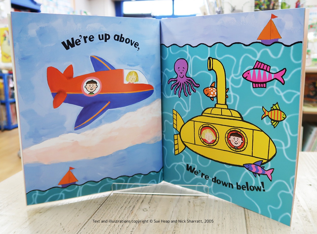 SING&SAY  Faster, Faster! Nice and Slow! ＣＤつき絵本 ＜Two Ponds＞ 【レベル２】