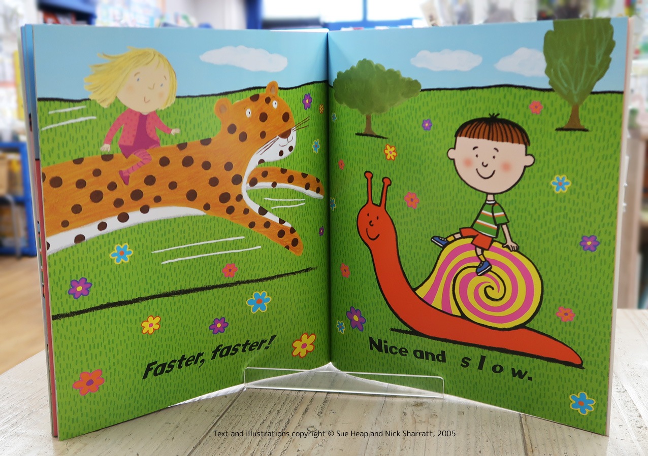 SING&SAY  Faster, Faster! Nice and Slow! ＣＤつき絵本 ＜Two Ponds＞ 【レベル２】