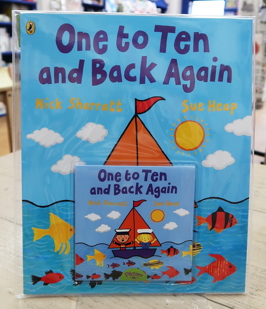 SING&SAY  One to Ten and Back Again ＣＤつき絵本 ＜Two Ponds＞ 【レベル２】