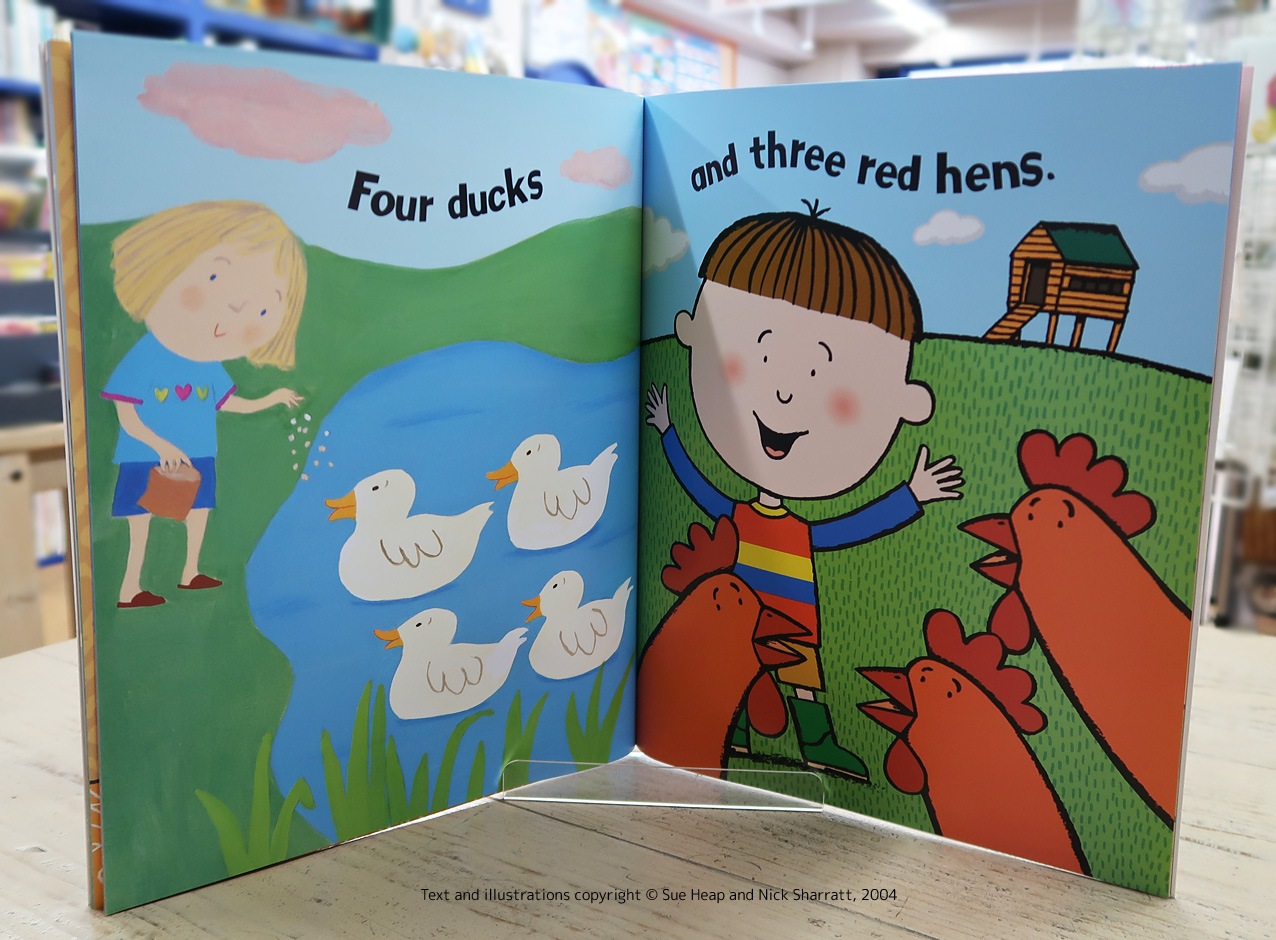 SING&SAY  One to Ten and Back Again ＣＤつき絵本 ＜Two Ponds＞ 【レベル２】