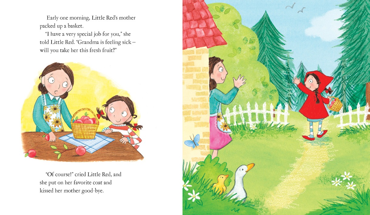 読み聞かせ・多読にぴったり！名作童話シリーズ Little Red Riding