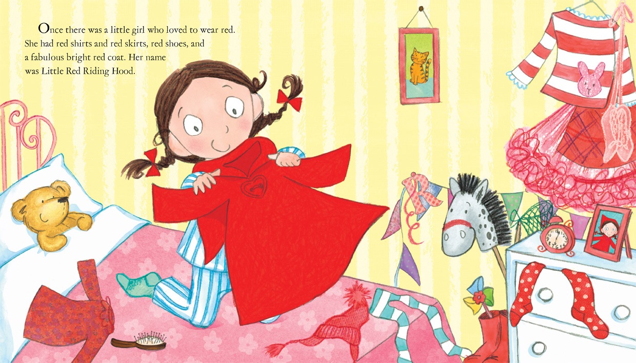 読み聞かせ・多読にぴったり！名作童話シリーズ　Little Red Riding Hood