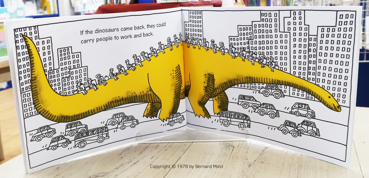 SING&SAY  If the Dinosaur Came Back ＣＤつき絵本 ＜NoBuYoung＞　【レベル５】