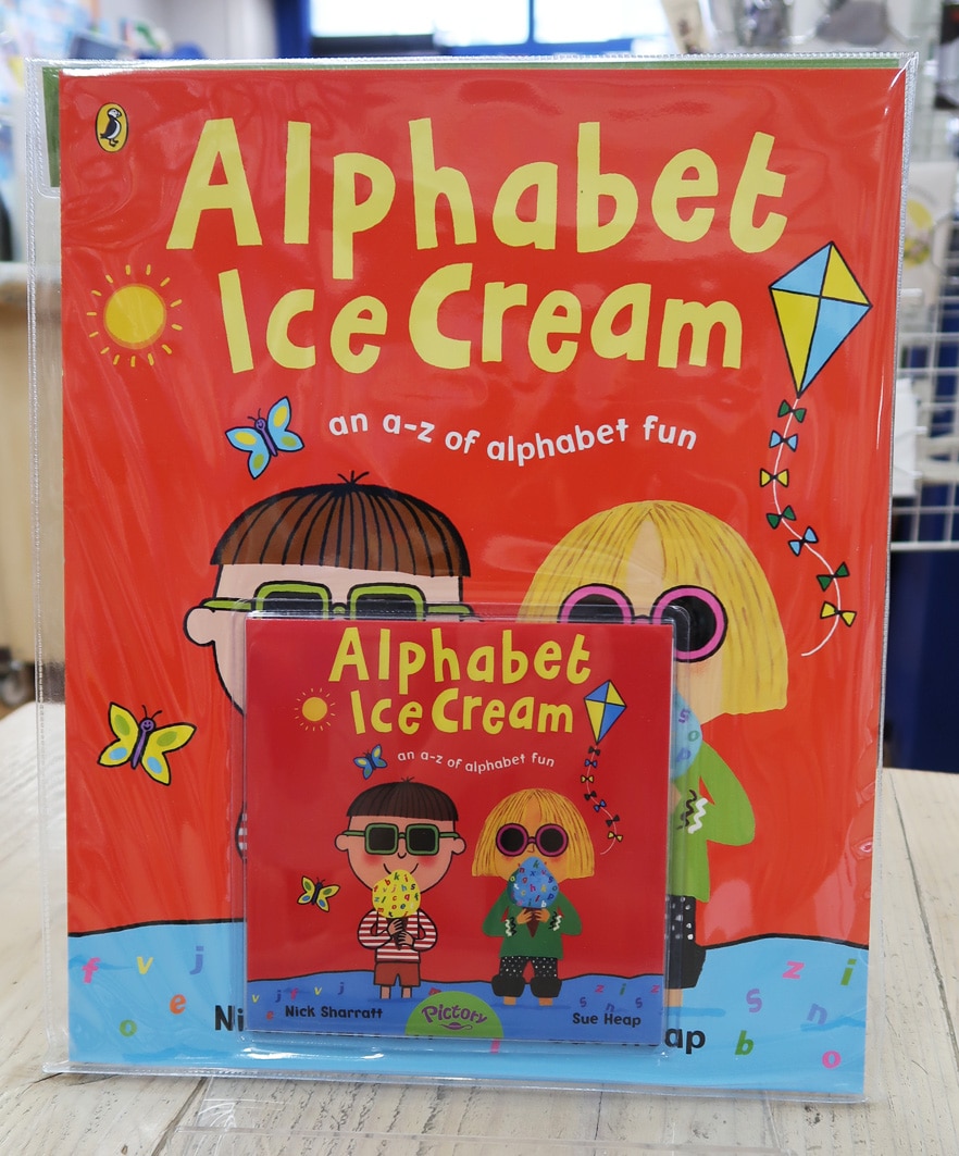 SING&SAY  Alphabet Ice Cream ＣＤつき絵本 ＜Two Ponds＞ 【レベル３】