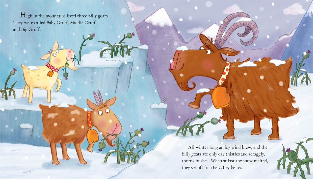 読み聞かせ・多読にぴったり！名作童話シリーズ　The Three Billy Goats Gruff