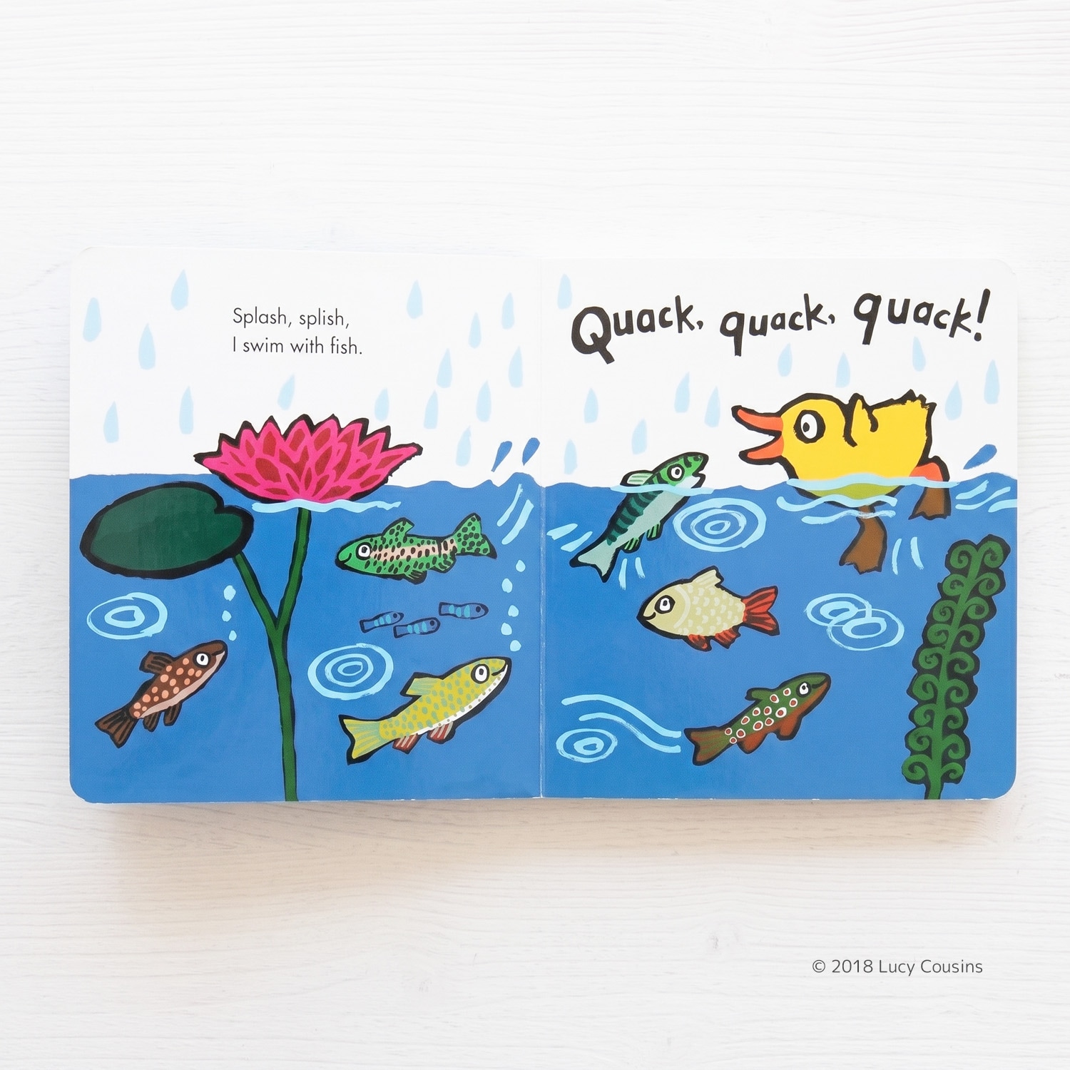 Splish,Splash,Ducky!　ボードブック