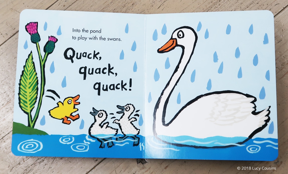 Splish,Splash,Ducky!　ボードブック