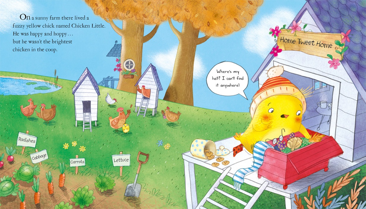 読み聞かせ・多読にぴったり！名作童話シリーズ　Chicken Little