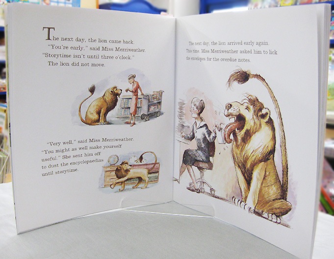 英語と日本語読みくらべ絵本セット】 Library Lion （ペーパーバック版