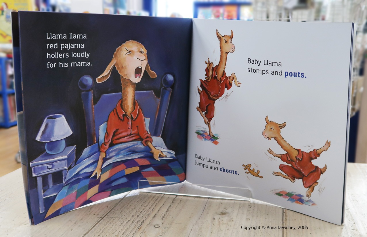 SING&SAY  llama llama red pajama ＣＤつき絵本 ＜Two Ponds＞ 【レベル４】